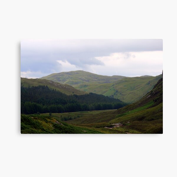 Highland View Canvas Print