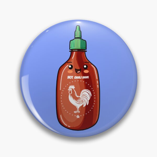 Item preview, Happy Sriracha hot sauce designed and sold by McGeorgeApparel.