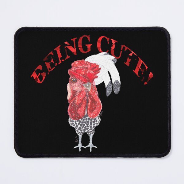Item preview, HAMBURG CHICKEN BEING CUTE designed and sold by BeritValk.