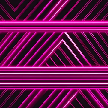 Artwork thumbnail, Pink Neon Light Abstract Design by patterncrow