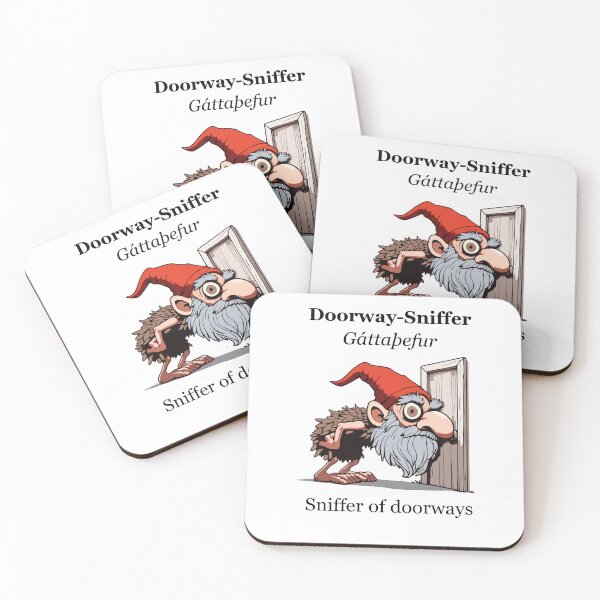 Item preview, The Yule Lads: Doorway-Sniffer (Gáttaþefur) designed and sold by BaldMonkDesigns.