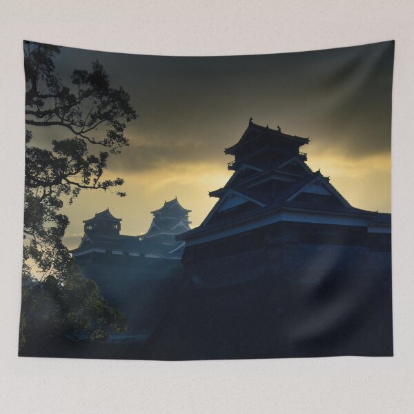 Item preview, Golden Horizon: Kumamoto Castle designed and sold by ChakraMonkey.