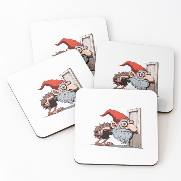 Item preview, The Yule Lads: Doorway-Sniffer (Gáttaþefur) without text designed and sold by BaldMonkDesigns.