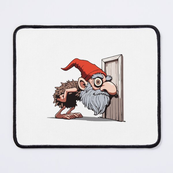 Item preview, The Yule Lads: Doorway-Sniffer (Gáttaþefur) without text designed and sold by BaldMonkDesigns.