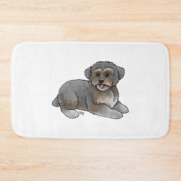 Item preview, Yorkipoo - Grizzle designed and sold by Jennifer Stolzer.
