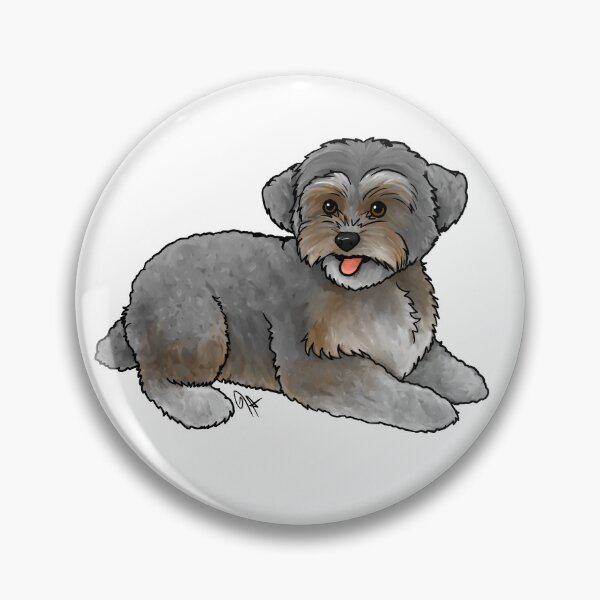 Item preview, Yorkipoo - Grizzle designed and sold by Jennifer Stolzer.