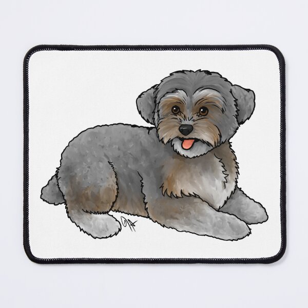 Item preview, Yorkipoo - Grizzle designed and sold by Jennifer Stolzer.