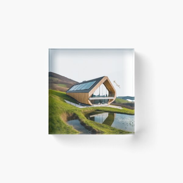 Item preview, Amazing House Art In center of nature designed and sold by SpicyOne.