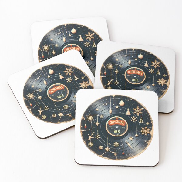 Item preview, Yuletide Grooves Vinyl Record - "Christmas Vibes" Special Edition designed and sold by OblakShop.