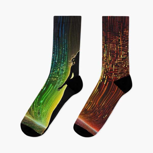Item preview, Coded Colors: The Art of Weaving Visual Stories with Binary Code designed and sold by Artedig.