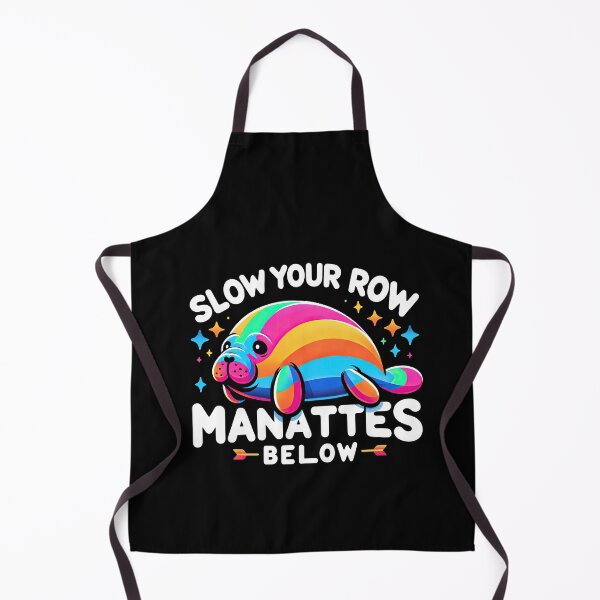 Item preview, Slow Your Row Manatees Below designed and sold by SandbarTees.