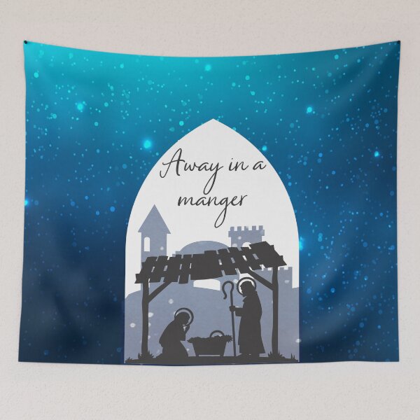 Item preview, Away in a Manger designed and sold by notquitepink.