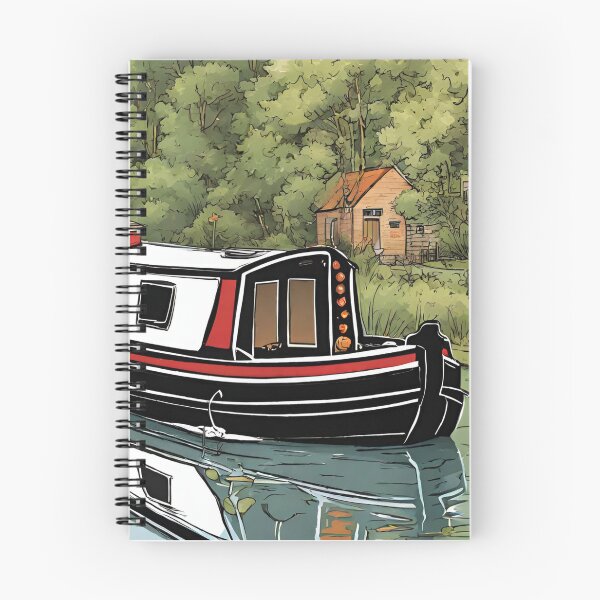 Artikelvorschau, Narrowboat ist gerade unter einer Brücke hindurchgefahren entworfen und verkauft von canal-arts.