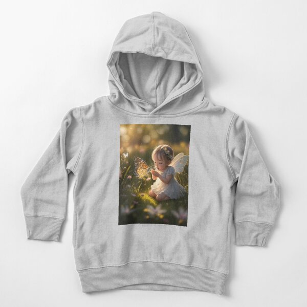 Item preview, Baby Fairy holding a butterfly designed and sold by treehouseclubs.
