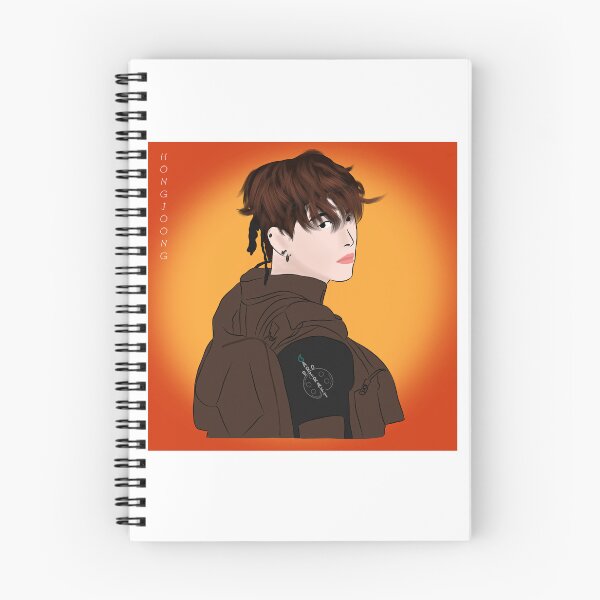 Item preview, Hongjoong of Ateez of Kpop designed and sold by ArtRaftPro.
