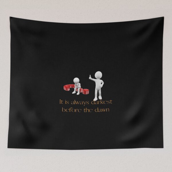 Item preview, It is always darkest before the down designed and sold by Moris-shop.