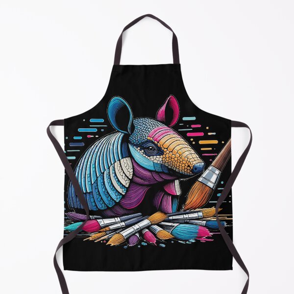 Item preview, brightly colored artist armadillo designed and sold by PincelDillo.