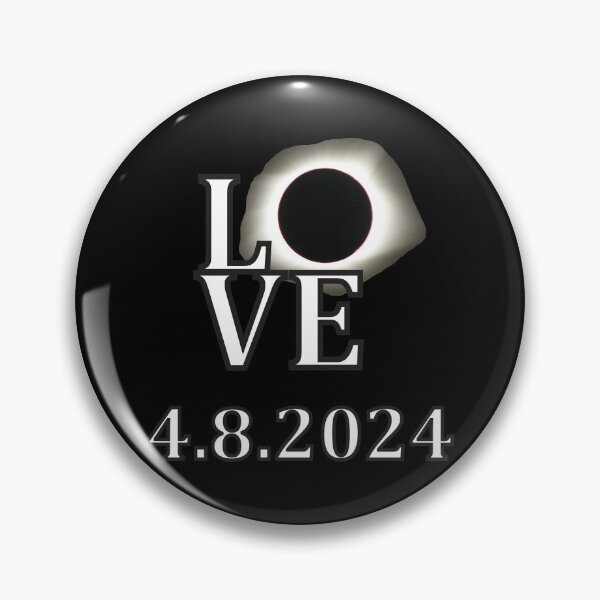 Item preview, Solar Eclipse LOVE 4/8/2024 designed and sold by KZiegman.