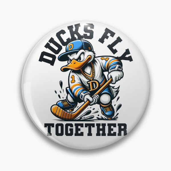 Item preview, Ducks Fly Together Hockey designed and sold by Drextor.