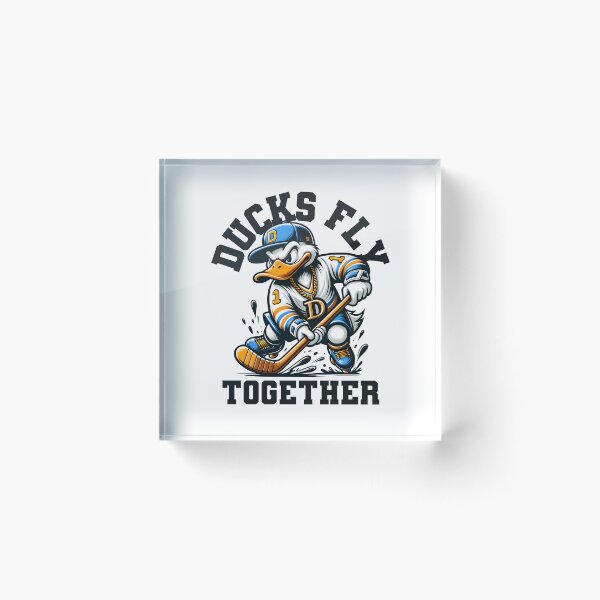 Item preview, Ducks Fly Together Hockey designed and sold by Drextor.