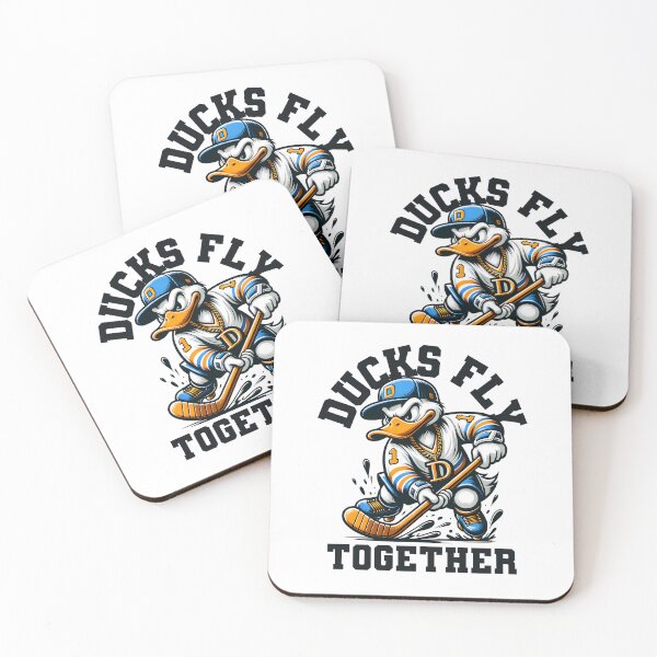 Item preview, Ducks Fly Together Hockey designed and sold by Drextor.