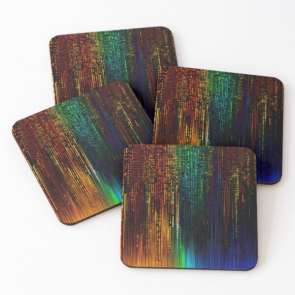 Item preview, Code and Color: The Perfect Synthesis of Digital Creativity in Binary designed and sold by Artedig.