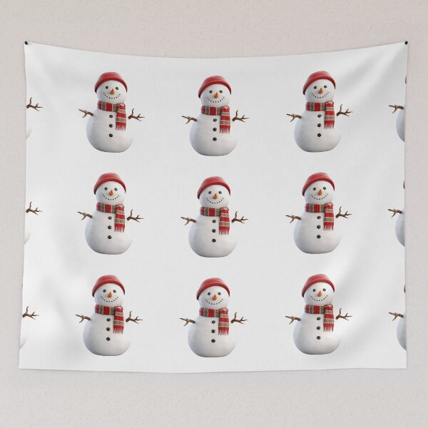 Item preview, Realistic Style Artistic Christmas Snowman, Sticker, Wall arts, Art Prints and More designed and sold by Kevin Lou.