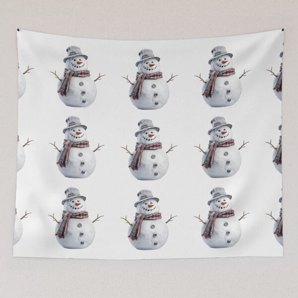 Item preview, Realistic Style Artistic Christmas Snowman, Sticker, Wall arts, Art Prints and More designed and sold by Kevin Lou.