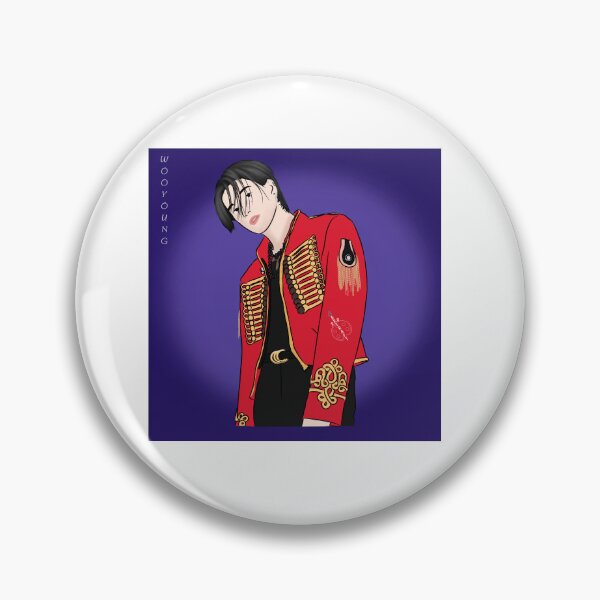 Item preview, Wooyoung Of Ateez of Kpop designed and sold by ArtRaftPro.