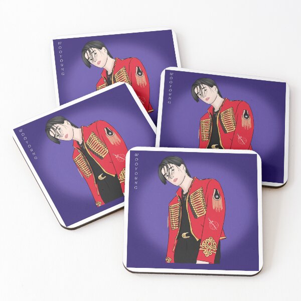 Item preview, Wooyoung Of Ateez of Kpop designed and sold by ArtRaftPro.