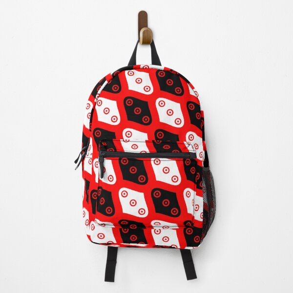 Item preview, Red Black White Ovals Circle Dots Garlic Onion 1960s Mod Fashion Pop Culture Pattern designed and sold by PenguinForests.