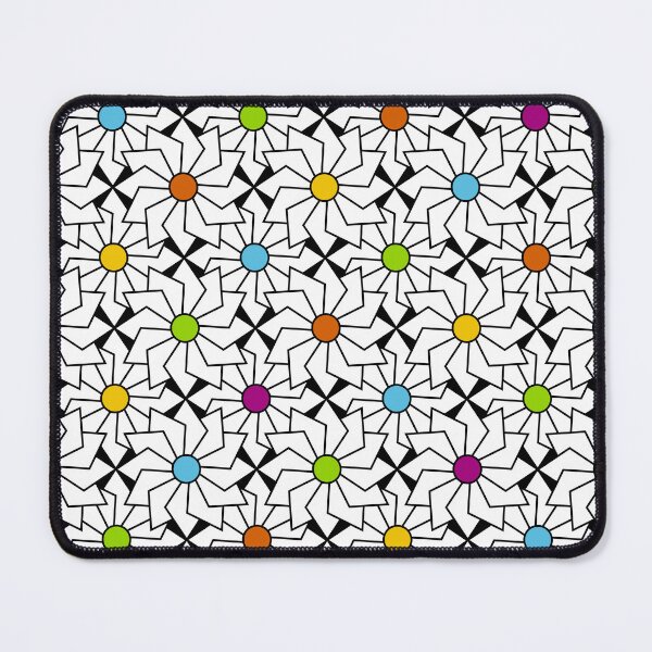 Item preview, Pinwheel Geometric Flowers designed and sold by VintageStyle.