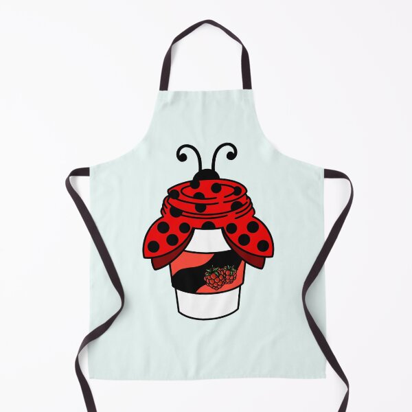 Item preview, Kawaii Coffee | Ladybug - Raspberry Cappuccino designed and sold by MyMushroomGrove.