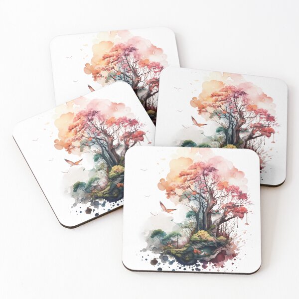 Item preview, Watercolor Whispers of Nature designed and sold by Tillyvanilli.