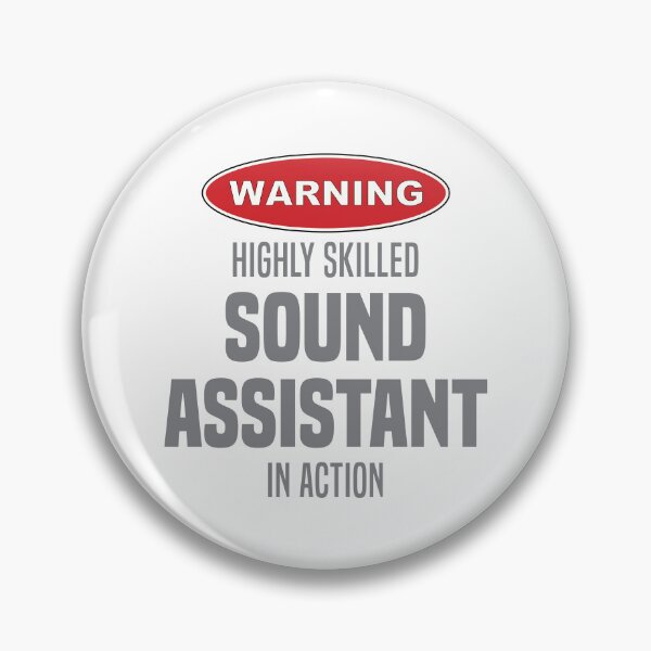 Item preview, Highly Skilled Sound Assistant in Action designed and sold by NermilioDesigns.