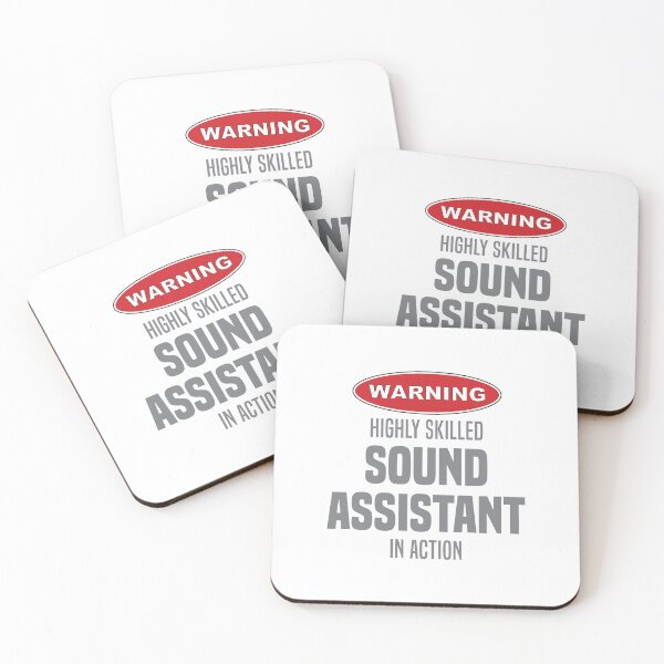 Item preview, Highly Skilled Sound Assistant in Action designed and sold by NermilioDesigns.