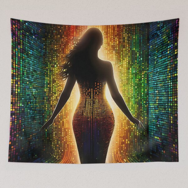 Item preview, Cromocode: The Harmonic Fusion between Binary Code and Chromatic Spectrum in Art designed and sold by Artedig.