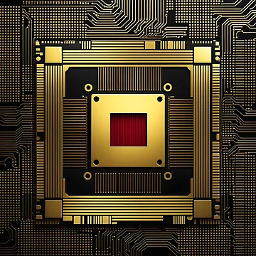 Artwork thumbnail, CPU Photographic Tech Pattern by patterncrow