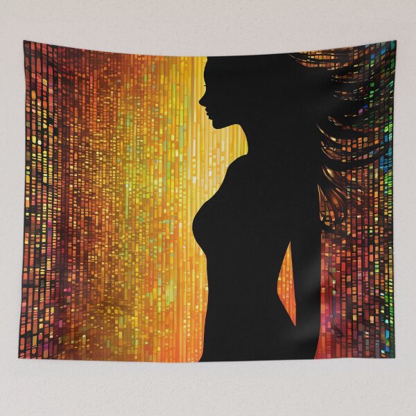 Item preview, Sequential Art: How Binary Code Unleashes an Explosion of Colors on Screen designed and sold by Artedig.