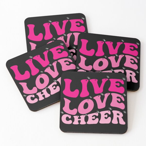 Item preview, Live Love Cheer Girl Cheerleader Women Cheer Cheerleading  designed and sold by KAYDEE01212 ✨.