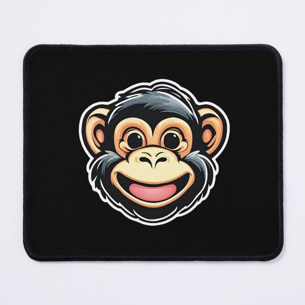Item preview, Smiling monkey  designed and sold by ViaNature.