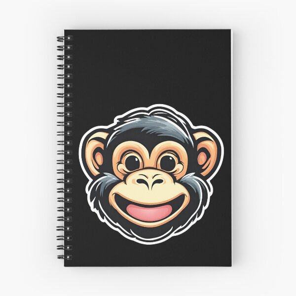 Item preview, Smiling monkey  designed and sold by ViaNature.