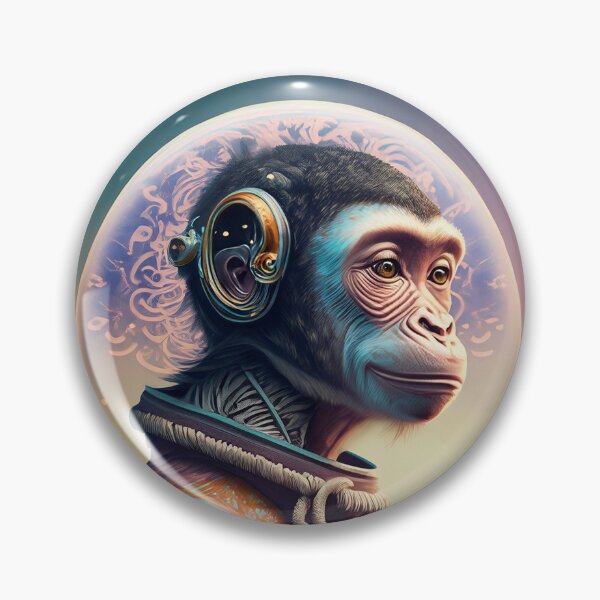 Item preview, Space Monkey Astronaut | Mother Ape | Universe Explorer designed and sold by monkeybusiness.pt.