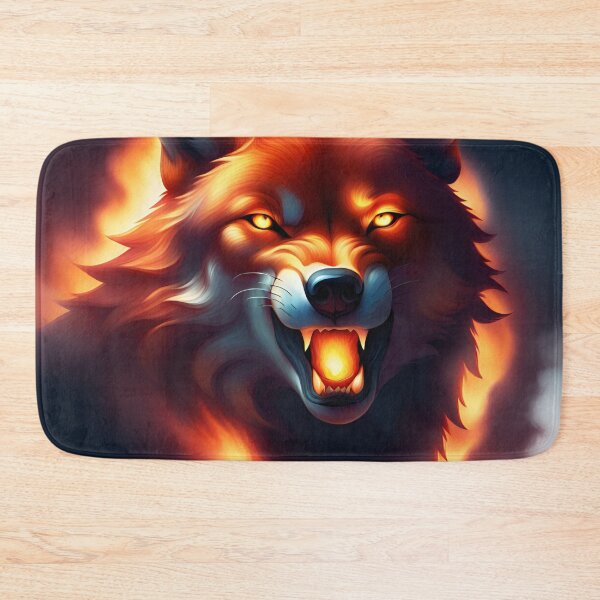 Item preview,   Fire wolf designed and sold by StyleSketch.