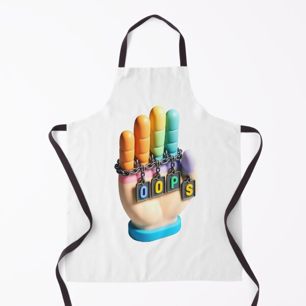 Item preview, Hand with OOPS Plaques designed and sold by Glariix.