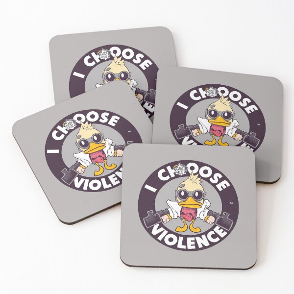 Item preview,  I Choose Violence Funny Duck designed and sold by BOOLL .