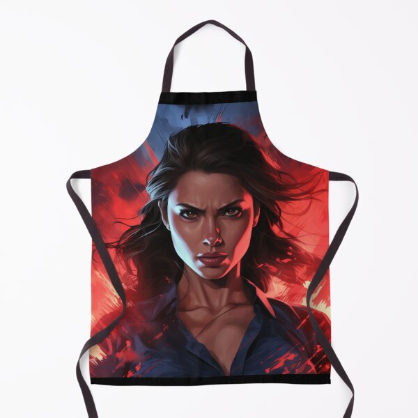 Item preview, Crimson Resolve – Fierce Determination Art Print designed and sold by SmartDesignByBB.
