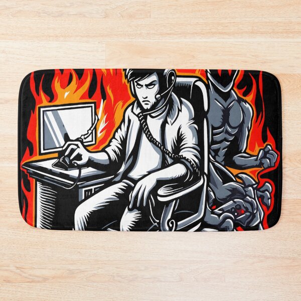 Item preview, Born To Game Forced To Work designed and sold by KitonicTees.