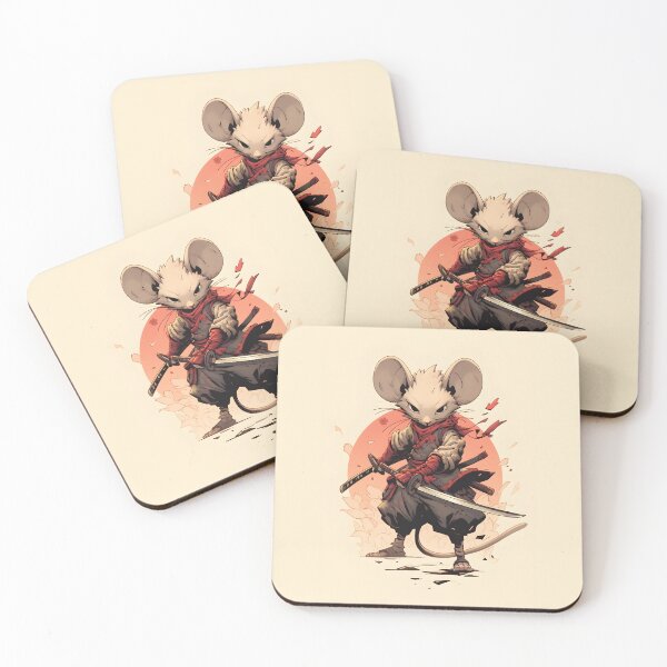 Item preview, Mouse Samurai Warrior, Tails of Iron, Ghost of Tsushima designed and sold by versusreality.
