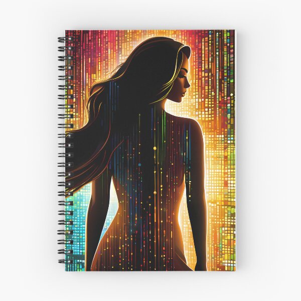 Item preview, Symphony of Zeros and Ones: How Color Binary Code Resonates in Digital Art designed and sold by Artedig.